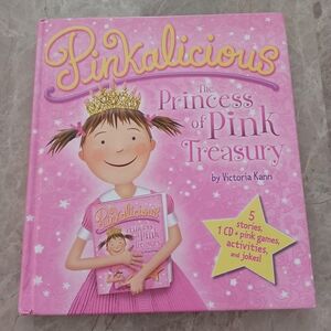 Pinkalicious The Princess of Pink Treasury By Victoria Kann Stories & Games Book